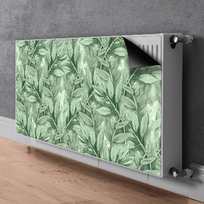 Aimant cache radiateur Feuilles lisses