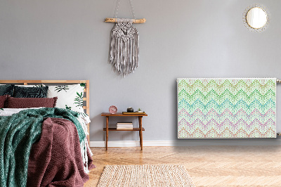 Un tapis avec un imprimé radiateur Firl qui est doté