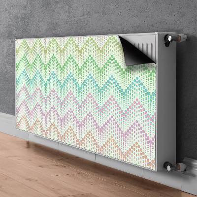 Un tapis avec un imprimé radiateur Firl qui est doté