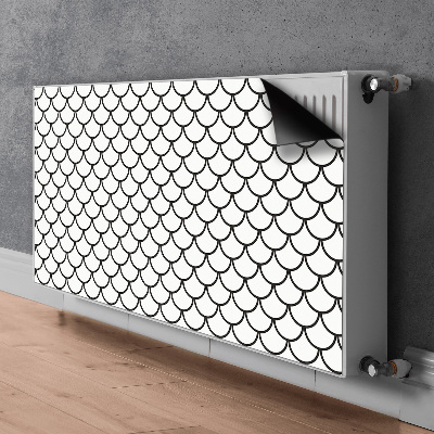 Aimant cache radiateur Schéma de poisson