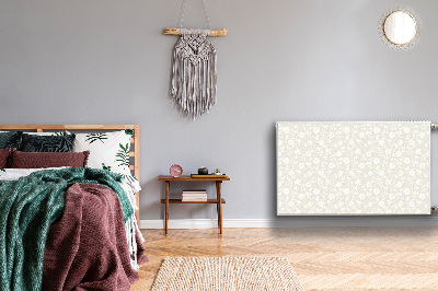 Un tapis avec un imprimé radiateur Fond d'écran floral