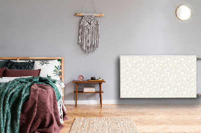 Un tapis avec un imprimé radiateur Fond d'écran floral