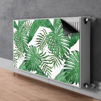 Aimant décoratif pour radiateur Feuilles de palmier