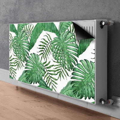 Aimant décoratif pour radiateur Feuilles de palmier