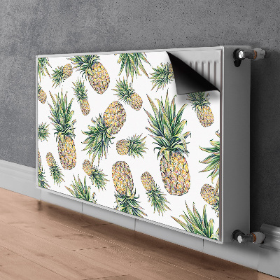 Cache radiateur déco Ananas