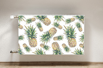 Cache radiateur déco Ananas