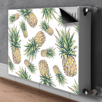 Cache radiateur déco Ananas