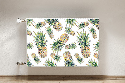 Cache radiateur déco Ananas