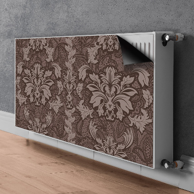 Aimant cache radiateur Damasique de style motif