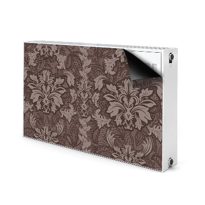 Aimant cache radiateur Damasique de style motif