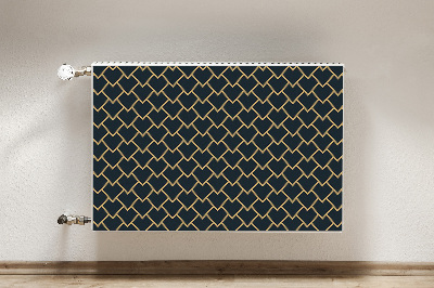 Cache radiateur déco Modèle scandinave