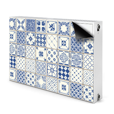 Cache radiateur déco Tuiles azulejos