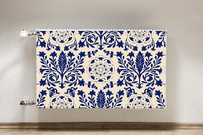 Tapis de radiateur décoratif Motif bleu