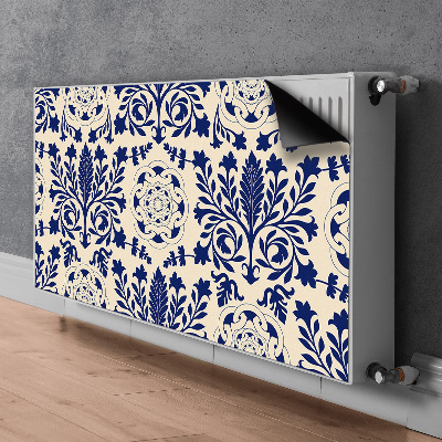 Tapis de radiateur décoratif Motif bleu