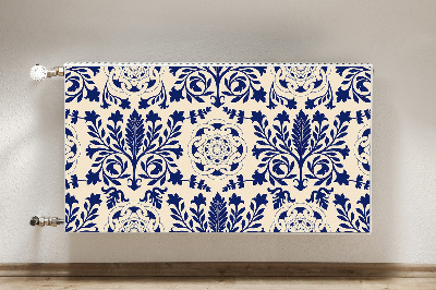 Tapis de radiateur décoratif Motif bleu