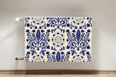 Tapis de radiateur décoratif Motif bleu