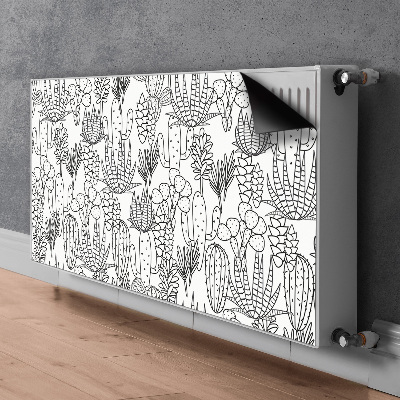 Couvercle magnétique du radiateur Cactus