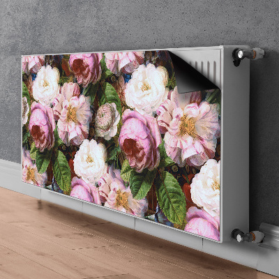 Tapis de radiateur décoratif Jardin de roses