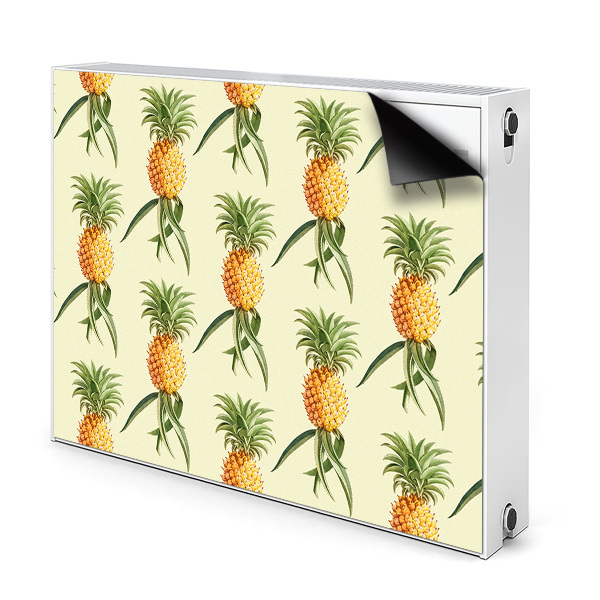 Cache radiateur déco Motif d'ananas