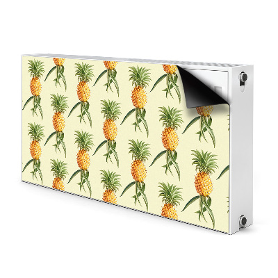 Cache radiateur déco Motif d'ananas