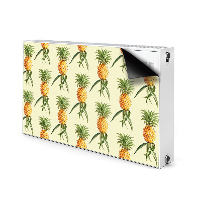 Cache radiateur déco Motif d'ananas