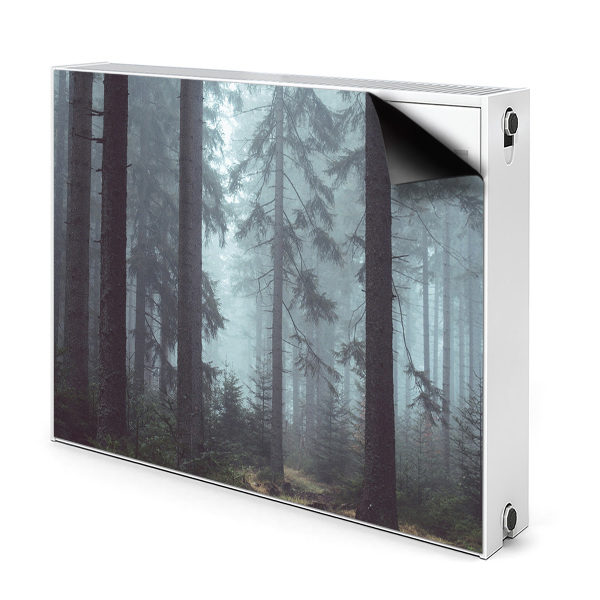 Tapis de radiateur décoratif Forêt brumeuse