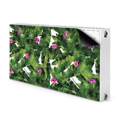 Aimant cache radiateur Hibiscus