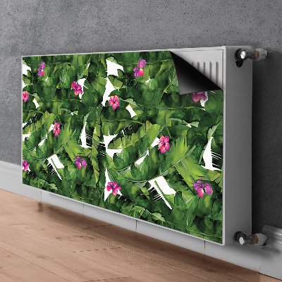 Aimant cache radiateur Hibiscus