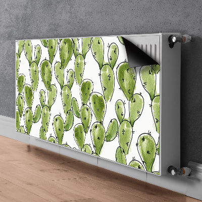 Couvercle magnétique du radiateur Cactus boho