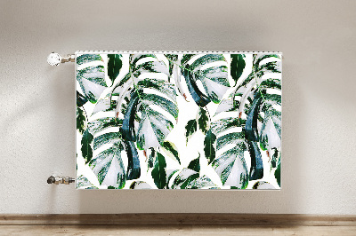 Aimant décoratif pour radiateur Feuilles de palmier