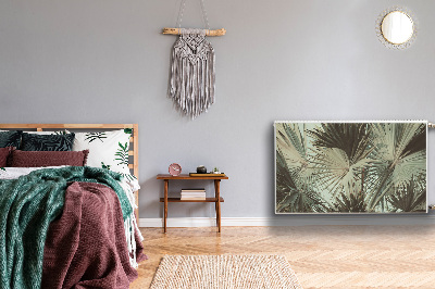 Un tapis avec un imprimé radiateur Banane à banane