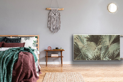 Un tapis avec un imprimé radiateur Banane à banane