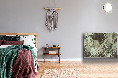 Un tapis avec un imprimé radiateur Banane à banane