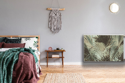 Un tapis avec un imprimé radiateur Banane à banane