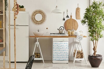 Aimant décoratif pour lave-vaisselle Hirondelles