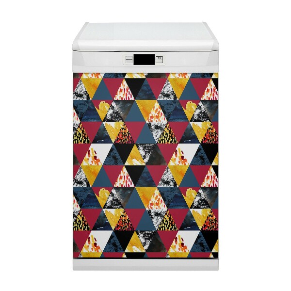 Aimant de couvercle de lave-vaisselle Mosaïque d'automne