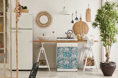Magnet pour lave vaisselle Motif floral