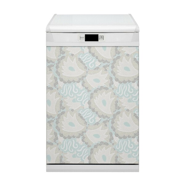 Magnet pour lave vaisselle Fleurs pastel
