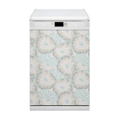 Magnet pour lave vaisselle Fleurs pastel
