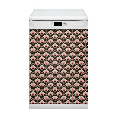 Magnet pour lave vaisselle Motif floral