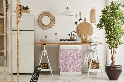 Aimant décoratif pour lave-vaisselle Fleurs lilas