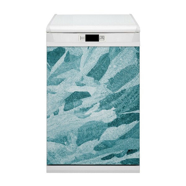 Aimant décoratif pour lave-vaisselle Abstraction bleue