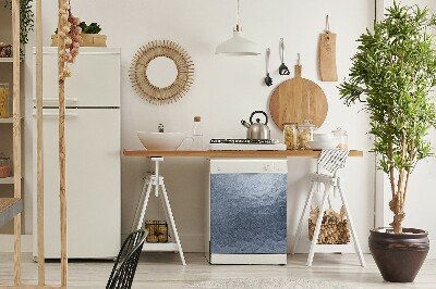 Aimant décoratif pour lave-vaisselle Abstraction d'argent