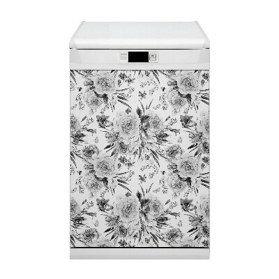 Magnet pour lave vaisselle Bouquet de fleurs
