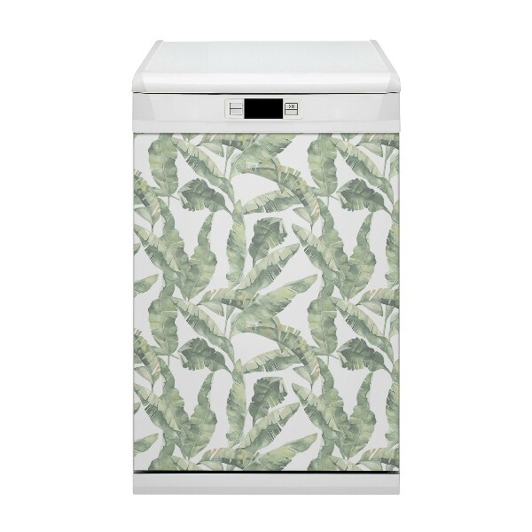 Aimant décoratif pour lave-vaisselle Feuilles de banane