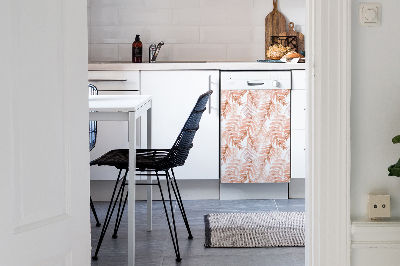 Aimant décoratif pour lave-vaisselle Feuilles d'orange