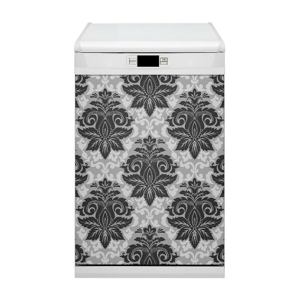 Aimant de couvercle de lave-vaisselle Motif gris