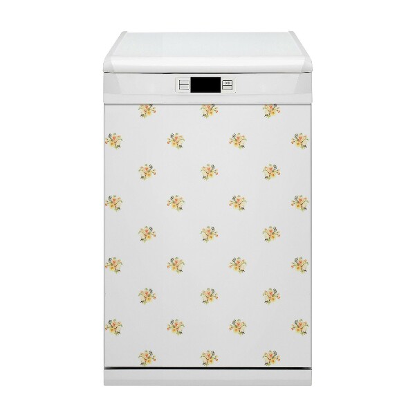 Deco magnetique pour lave vaisselle Mini bouquets