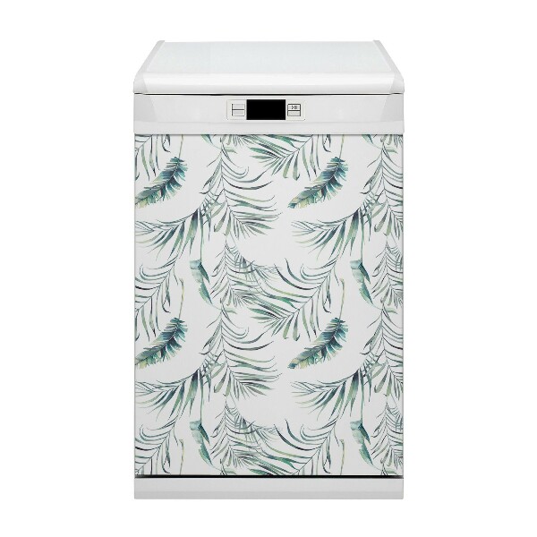 Magnet pour lave vaisselle Feuilles comme des plumes