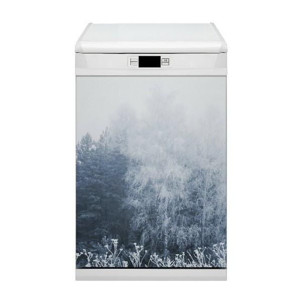 Aimant décoratif pour lave-vaisselle Arbres d'hiver